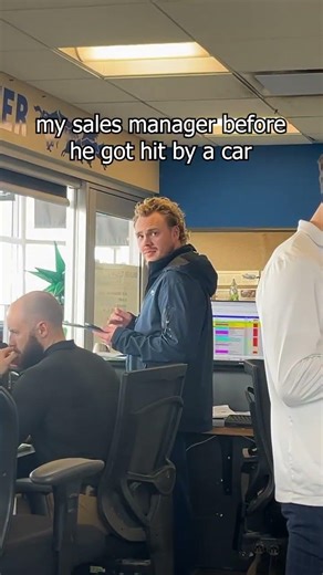 careful in the parking lot Harrison! 😱 #spc #chevy #funny #trend