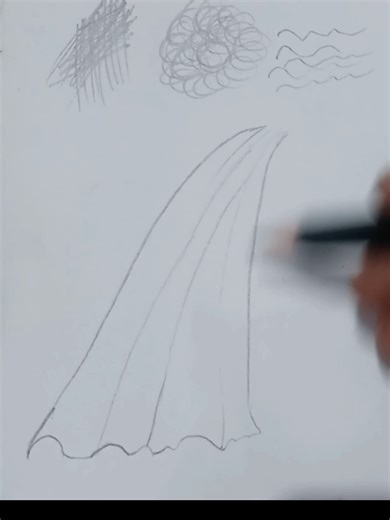 Beginners Drawing|| Draw like a Pro cloth fold easy to draw fold series #artistoftiktok #drawingtutorial #howtodraw #draw #foryou #foryourpage #fyp #DIY #tiktokpakistan #artwork #viraltiktok #sketch