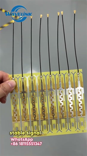 4G/GSM/WIFI/GPS PCB Antenna with RF1.13 Cable IPEX#antenna #factory #customized #pcbantenna #pcb