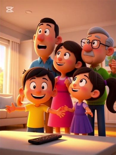 The Mysterious Remote Control | Funny Family Cartoon Drama