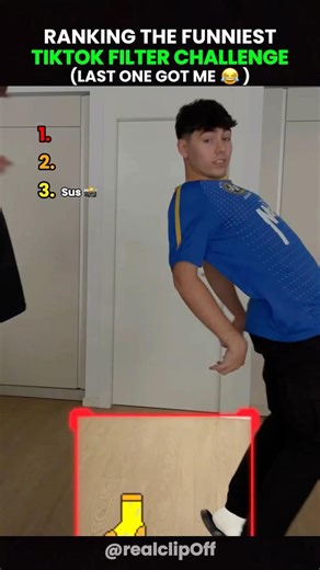 Ranking the Funniest Filter Challenge🤣(Part-19) #comedyshorts #funny #filterchallenge