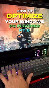 264K views · 2.2K reactions | How to Optimize Windows for Gaming - Pt. 8  #pcgames #windowsgames #OptimizePC #OptimizeWindows #pctricks #techtips | RTC Tutorials | Facebook