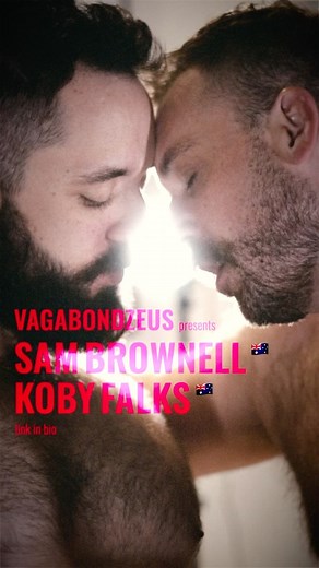 VagabondZeus on Instagram: "Experience the blend of passion and artistry in stunning new vintage style short film of @sambrownellxcvi@🇦🇺 and @kobyfalks🇦🇺. Video by @vagabondzeus.photo #gaykissing #gayaustralia #kiss #gayvintage"