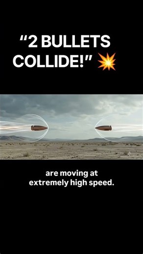 What Happens When Two Bullets Collide Head-On? 💥 | Bullet vs Bullet