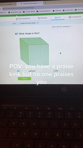 I DONT HAVE A PRAISE KINK I JUST THIUGHT OF THIS #ixl #joke #pleaselaugh #math