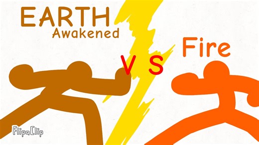 Earth vs Fire: Awakening Battle in Animated Tournament
