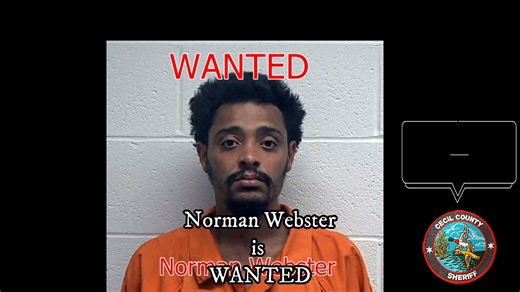 This week's #FugitiveFriday subject is Norman Webster of Elkton. Norman's Warrant for his Arrest stems from a conviction for Burglary. Norman's other past 24 arrests have been for several instances of 1st and 2nd Degree Assault, Drugs and more! Norman is 6'2, 150 lbs. If you know where we can find Norman or any of the other #WANTED please text or call 410-618-3694. #CecilSheriff #CecilCounty #norman | Cecil County Sheriff's Office