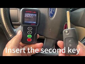 ATPSTOGO EZK911 Key Fob Programmer program a 2014 Ford Focus all Keys lost situation