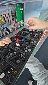 1.8M views · 9.6K reactions | indoor LED screen maintenance process....