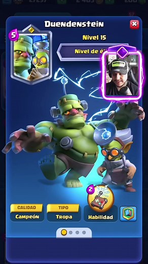 Descubre el nuevo campeón Goblenstein en Clash Royale
