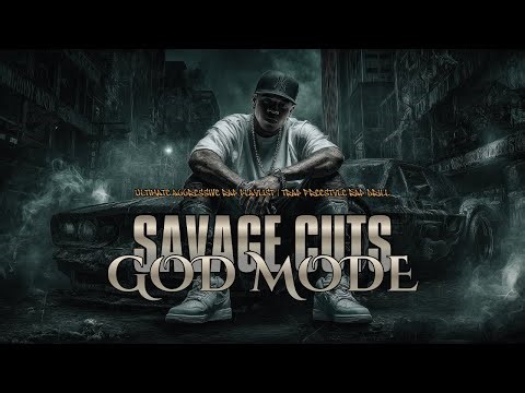 SAVAGE CUTS GOD MODE: Brutal Gangster Trap, Aggressive Freestyle | Ultimate Aggressive Rap Playlist.
