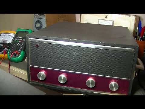 Dansette Trent Record Player Restoration: Circa Mid 1960's