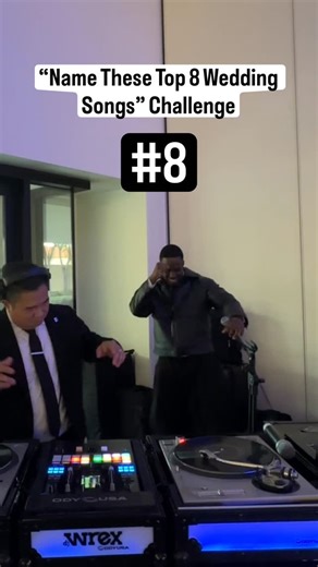 DJ Wrex | 📍Los Angeles, Ca -> 🌎 on Instagram: "***Update: @djelivate is the winner! Next challenge will be Christmas songs Dec 24th! - 🎧 DJ Challenge 🎧 Feat. @yk.lsmooov First person to correctly name ALL 8 of these top wedding songs in the comments wins $20 💸 ✔️ Must be the correct song titles ✔️ One comment (no edits) ✔️ Winner gets paid via Venmo or Zelle Let’s see who really knows wedding music 👀👇"
