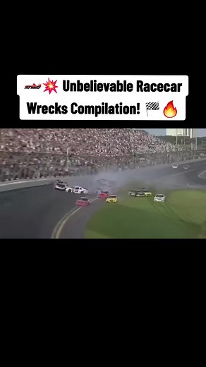 🏎️💥 Unbelievable Racecar Wrecks Compilation! 🏁🔥 #Nascar #Racing #Motorsports