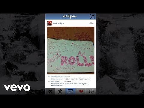 Avril Lavigne - Rock N Roll (Official Lyric Video)