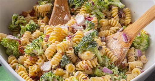 Bacon Broccoli Pasta Salad