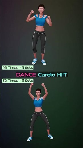 DANCE Cardio HIIT GRID 9 10