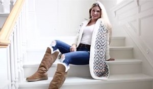 Mosaic Crochet Cardigan