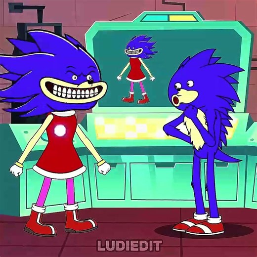 SHIN AMY ATTACKS SONIC! 😱💥 #sonic #shinsonic #animation