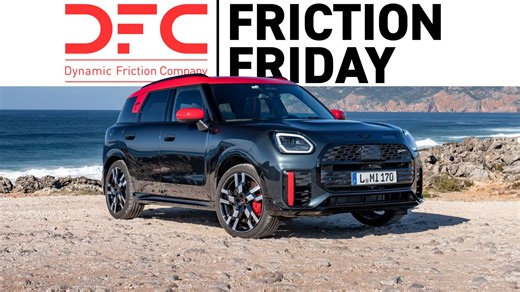 DFC FRICTION FRIDAY! This week on Friction Friday, we are highlighting new brake coverage for the 2025 to 2026 MINI Cooper John Cooper Works. Engineered with racing inspired DNA, the JCW demands precise and consistent braking to match its sharp handling and aggressive driving character. DFC coverage includes 5000 Series brake pads and GeoSpec coated rotors designed to meet OE specifications for fit, performance, and durability. Built to perform under high heat and spirited driving conditions, th