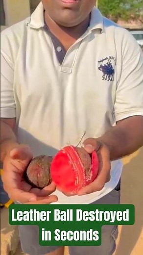 Leather Ball DESTROYED in One Practice Session 😱 | Intense Cricket Net Practice