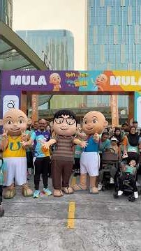 Meriahnya Upin & Ipin Fun Run 2026 pagi ini!🏃🏻☀️ Terima kasih semua! ❤️ #UpinIpin #LesCopaque