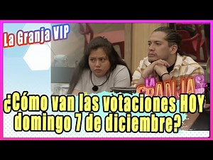 The Farm VIP 2025: How are the votes going today, Sunday, December 7th, in real time?