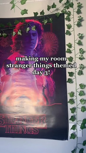 Making My Room Stranger Things Themed Day 3!