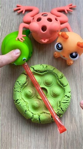 Kinetic Sand Popit Fidget! ⭐️⭐️⭐️ #satisfying #squishy #kineticsand #labubu #popit #asmr #shorts