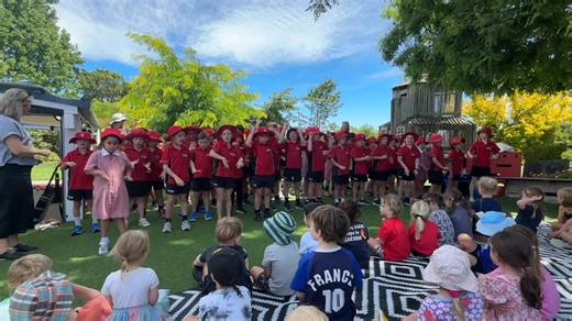 We are so proud of our Year 2’s, their performance at Te Mata Kindergarten was amazing! | Te Mata School