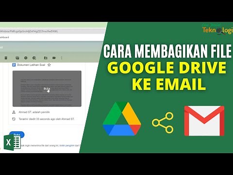 Cara Membagikan File Google Drive Ke Email