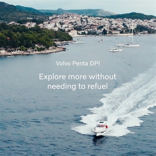 3.3K views · 30 reactions | Open to adventure. With Volvo Penta’s Aquamatic DPI propulsion package, you can explore more without needing to refuel. Designed for high-speed efficiency and responsive power, it’s built to take you further so you focus on the thrill and the adventure. | Volvo Penta at Sea | Facebook