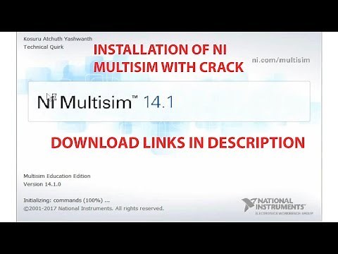NI Multisim full installation & Activation 2018