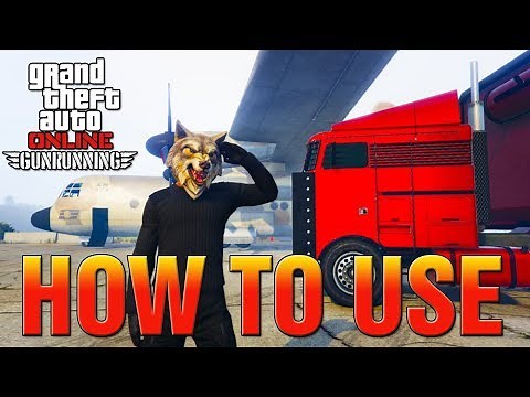 GTA 5 Online DLC - How To USE MOC (Mobile Operations Center) GUIDE! GTA 5 Online Gun Running DLC