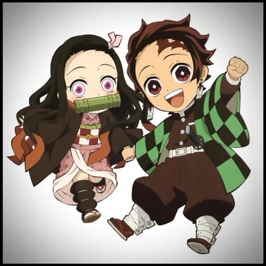 nezuko and Tanjiro swapped roles! #fypシ゚viral #demonslayer #anime #tanjiro #nezuko