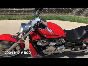 804202 2004 HARLEY-DAVIDSON V-ROD - VRSCB