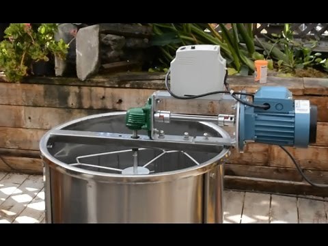 Motorized Honey Extractor