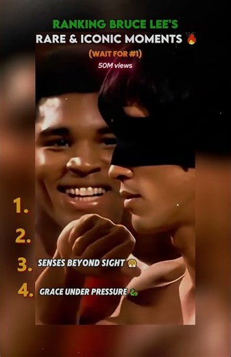 Bruce Lee's Rare & Iconic Moments 🔥The Legend Like Never Before