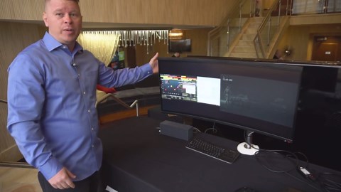 World's First Passively-Cooled 38-inch Ultrawide All-in-One PC!