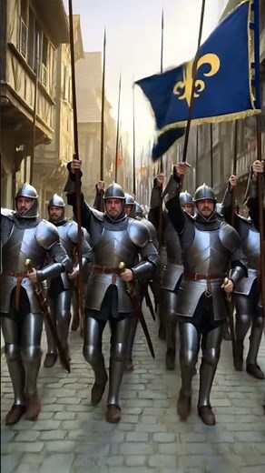 Joan of Arc rides into Orleans triumphantly 1429 #history #joanofarc #hundredyearswar
