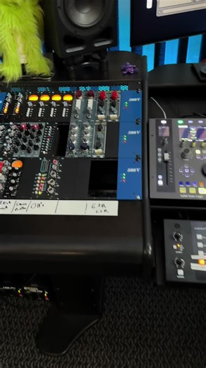 Modular channel strip update. #recordingstudio #audioengineer #producer #homestudio