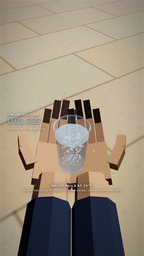 What if all Air disappeared for 5 seconds? #shorts #physics #science #whatif #animation