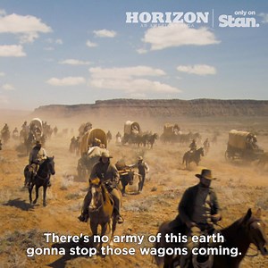 355K views · 2.4K reactions | Kevin Costner's new star-studded film, Horizon: An American Saga is now streaming, only on Stan. | Stan. | Facebook