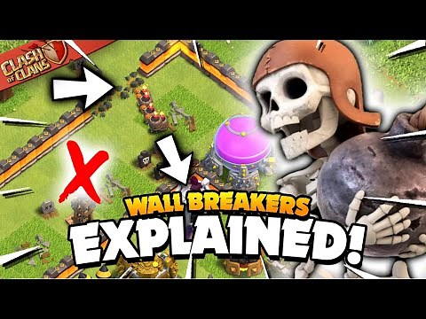 Wall Breakers Explained - Basic & Advanced Tips (Clash of Clans)