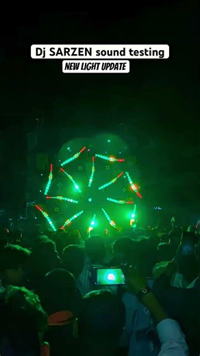 Dj sarzen sound testing Chattisgarh road show #korba #djpankaj #djsarzen #dj #viral #trending #ai