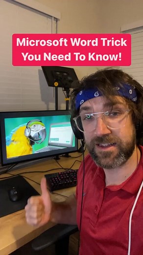 132K views · 2.8K reactions | Did you know Microsoft Word could do this? #word #Microsoft #office | Matty McTech | Facebook