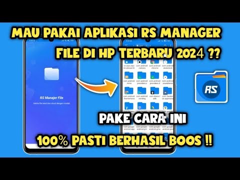 Cara menggunakan Rs manajer file 2024 | Rs manajer file