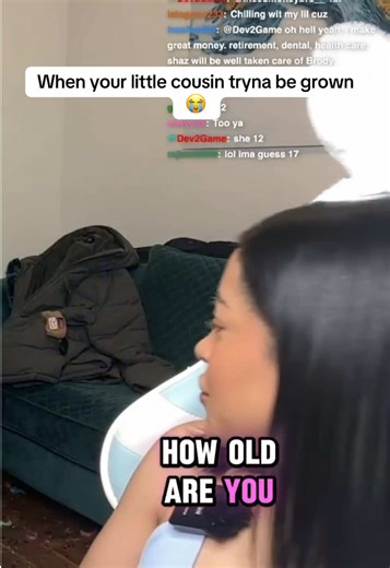 When your little cousin tryna be grown 😭 #shaz #fupシ #bronx #streamer #twitchclips