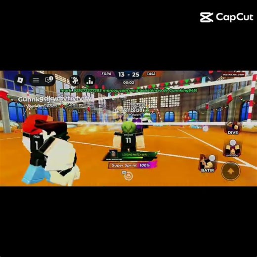lendas do voleibol #roblox