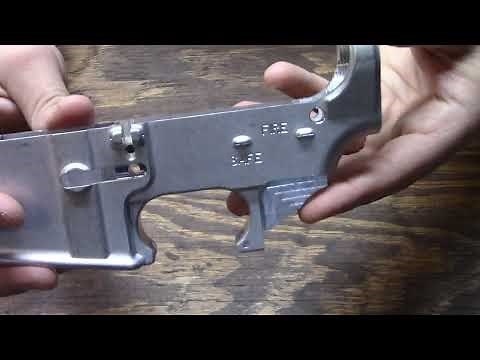 AR15 Raw Forged Lower 80% Lower Receiver - American Made Tactical